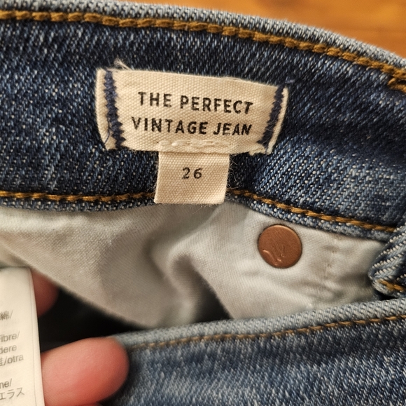 Madewell the Perfect Vintage Jeans size 26 - Picture 9 of 9
